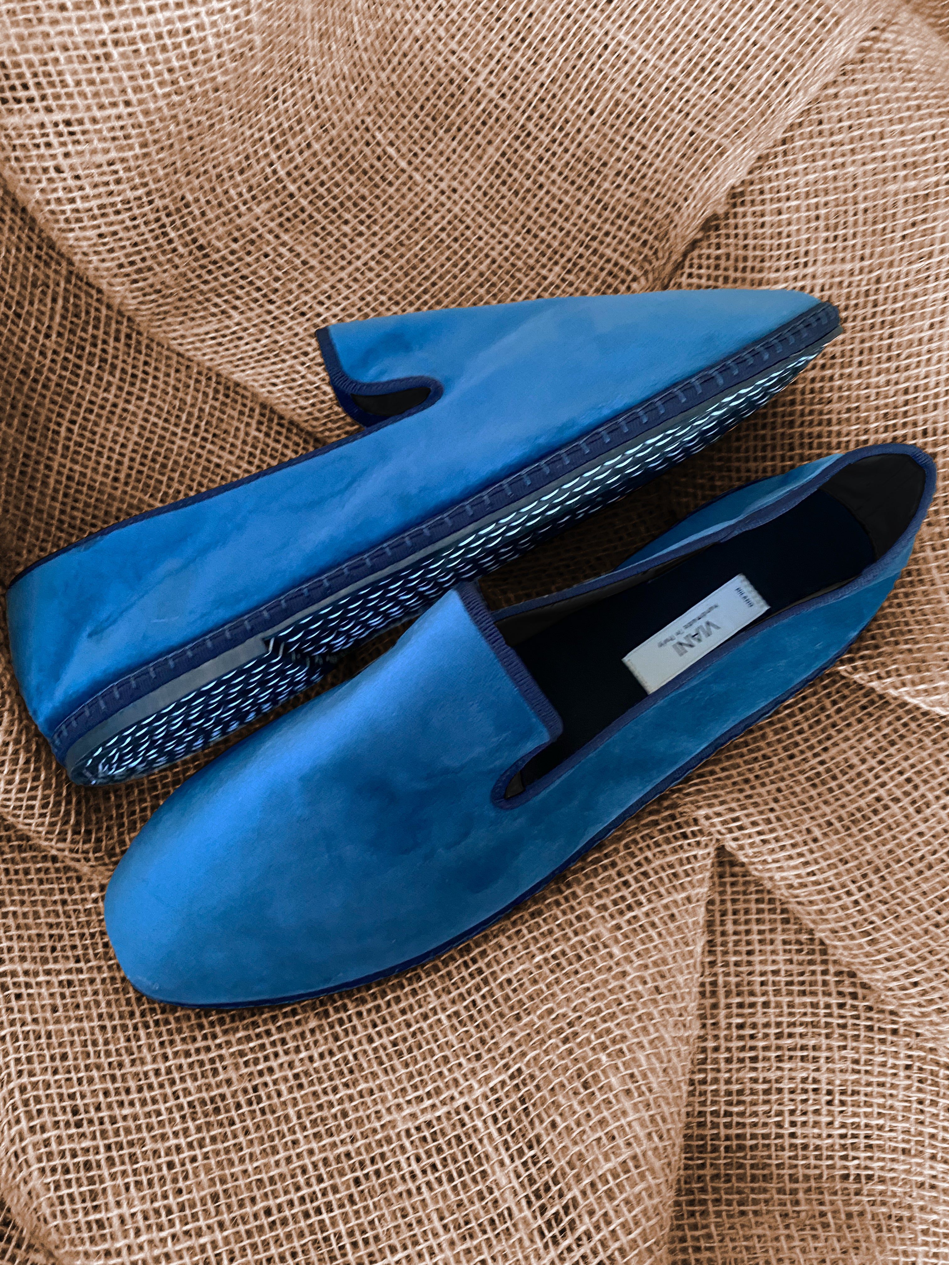 Mens Navy Friulane Shoes