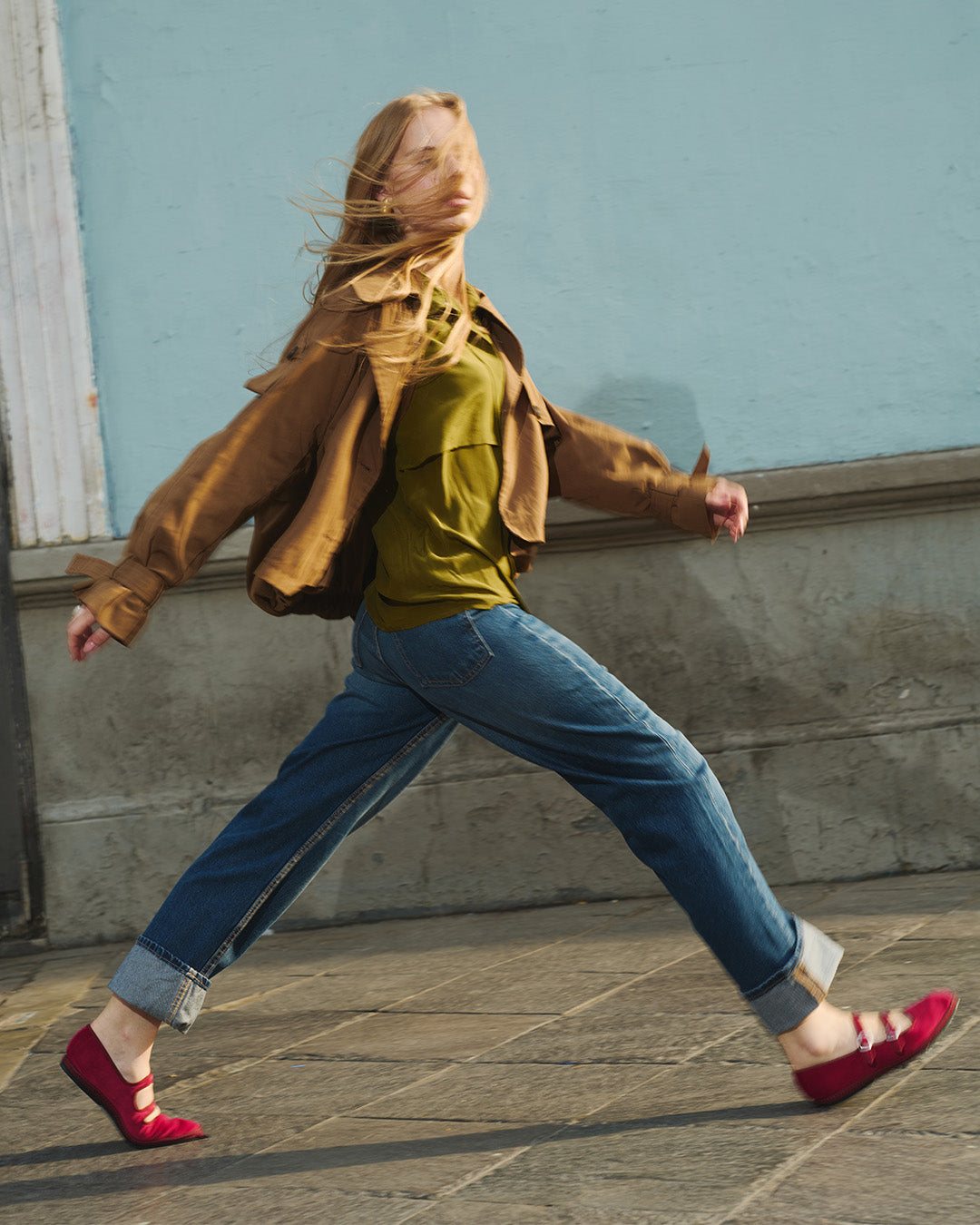 Raspberry Double Mary Jane Friulane