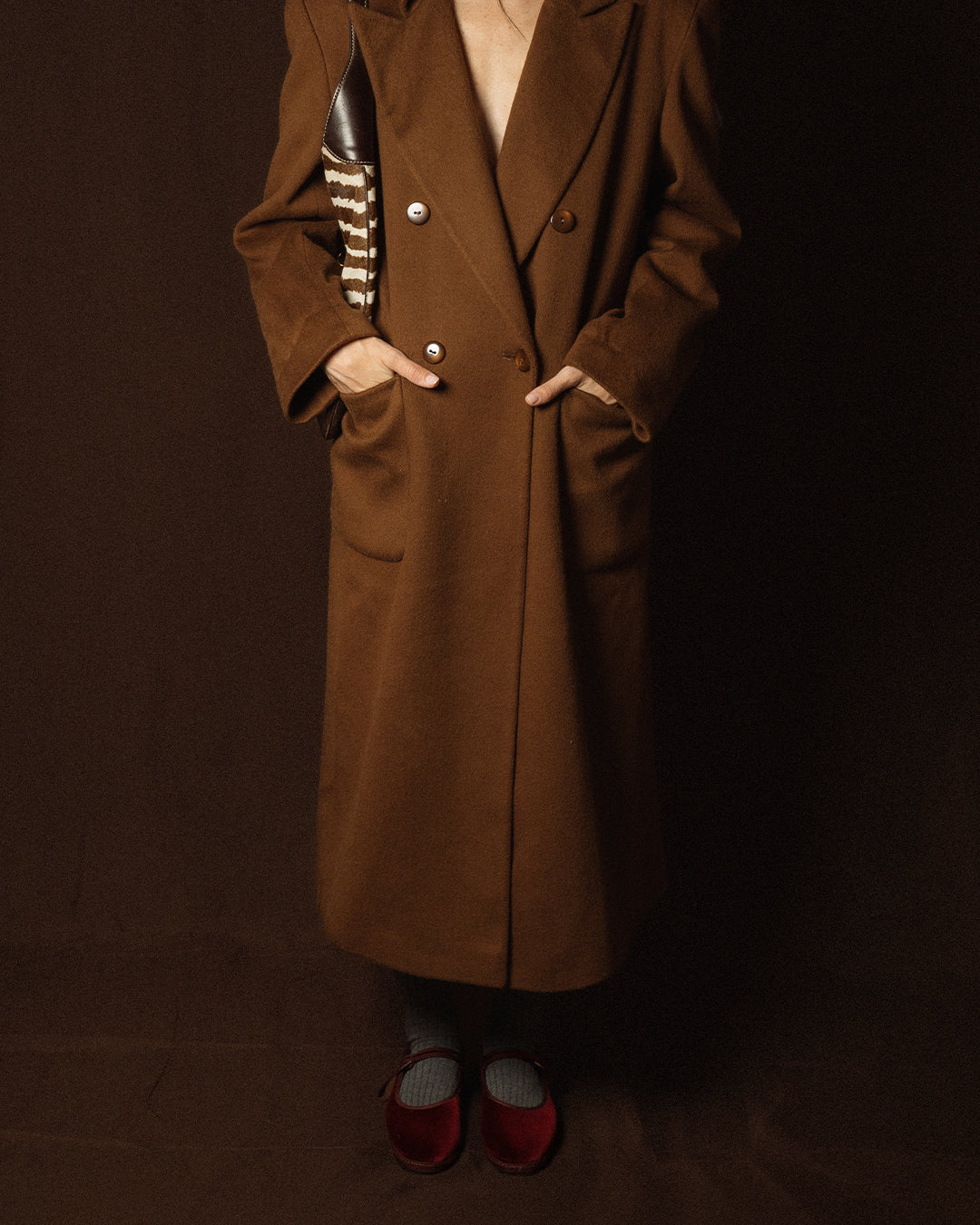 Burgundy Mary Jane Friulane