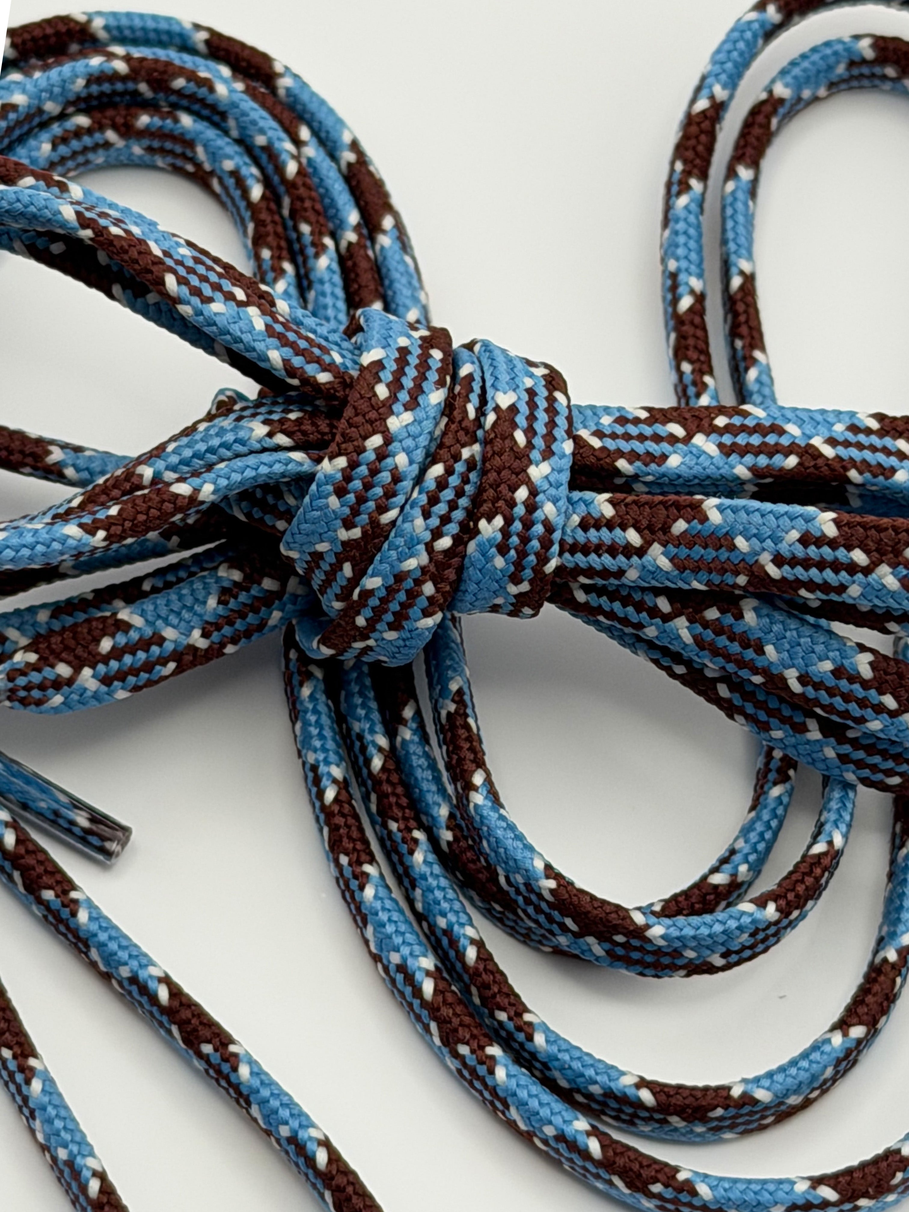 Cacao Blue Shoelaces