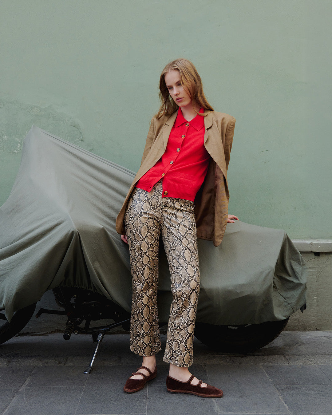 Chocolate Brown Double Mary Jane