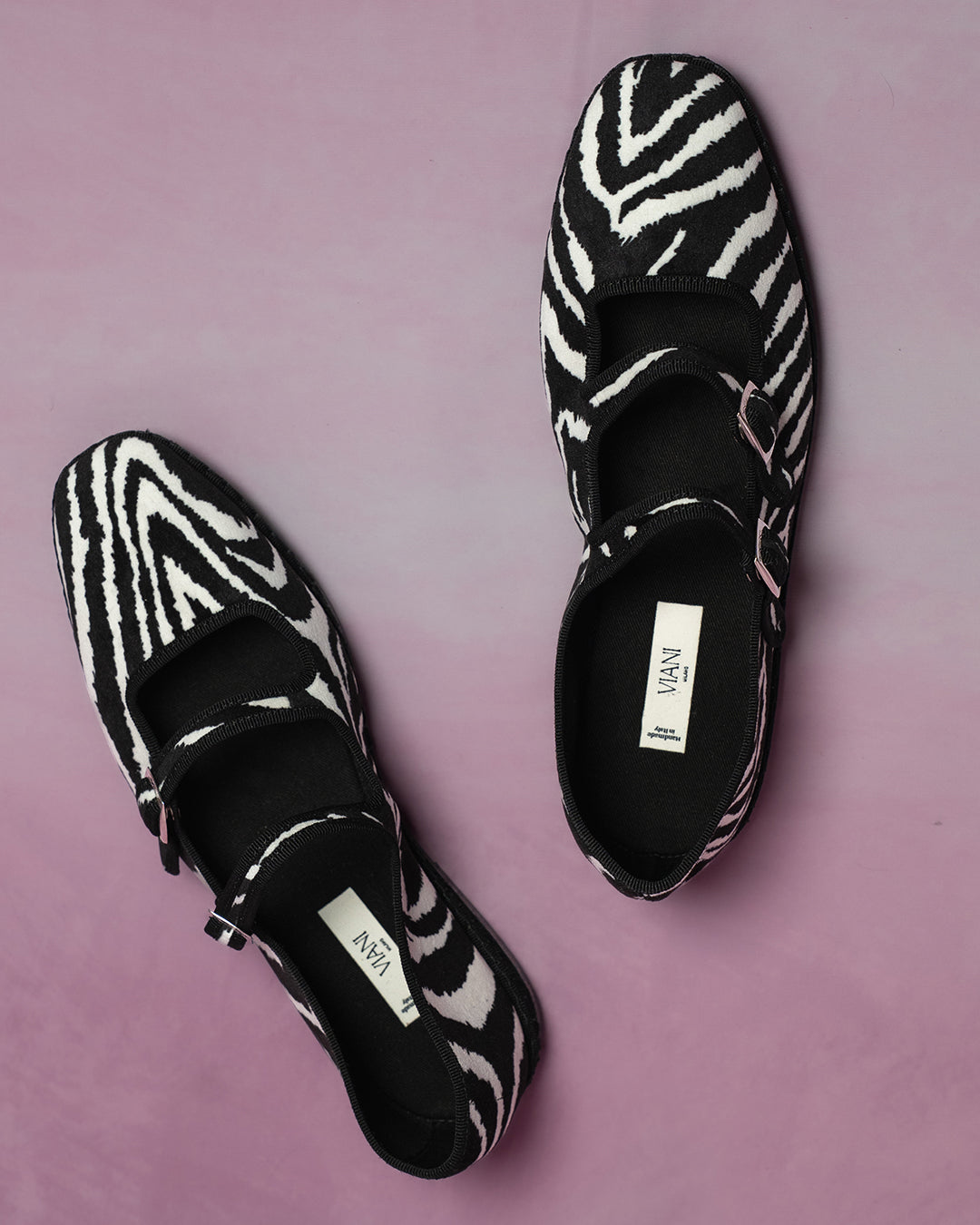 Vic Striped Double Mary Jane