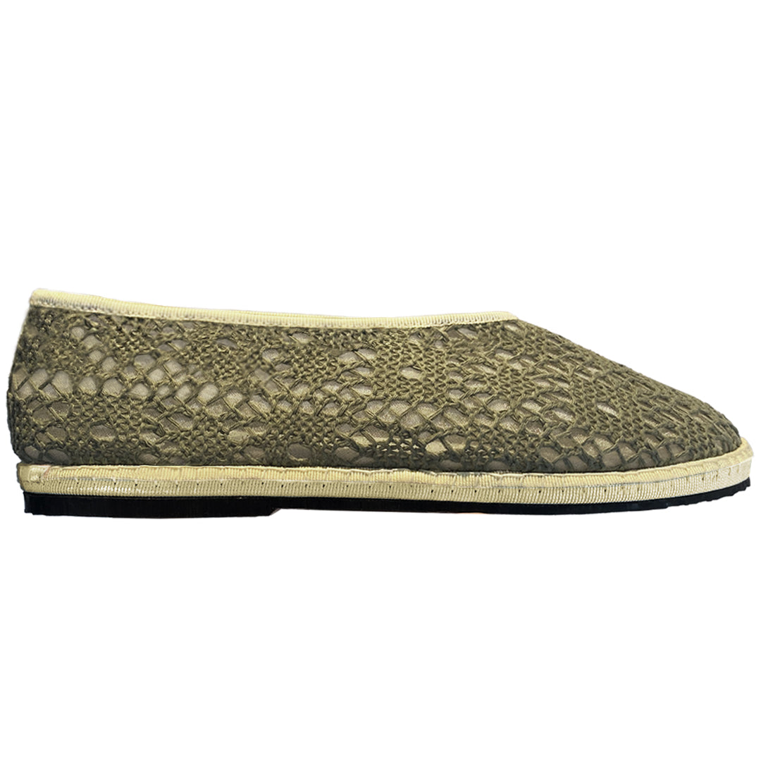 Lilly Sisto Amagansett Crochet Flat
