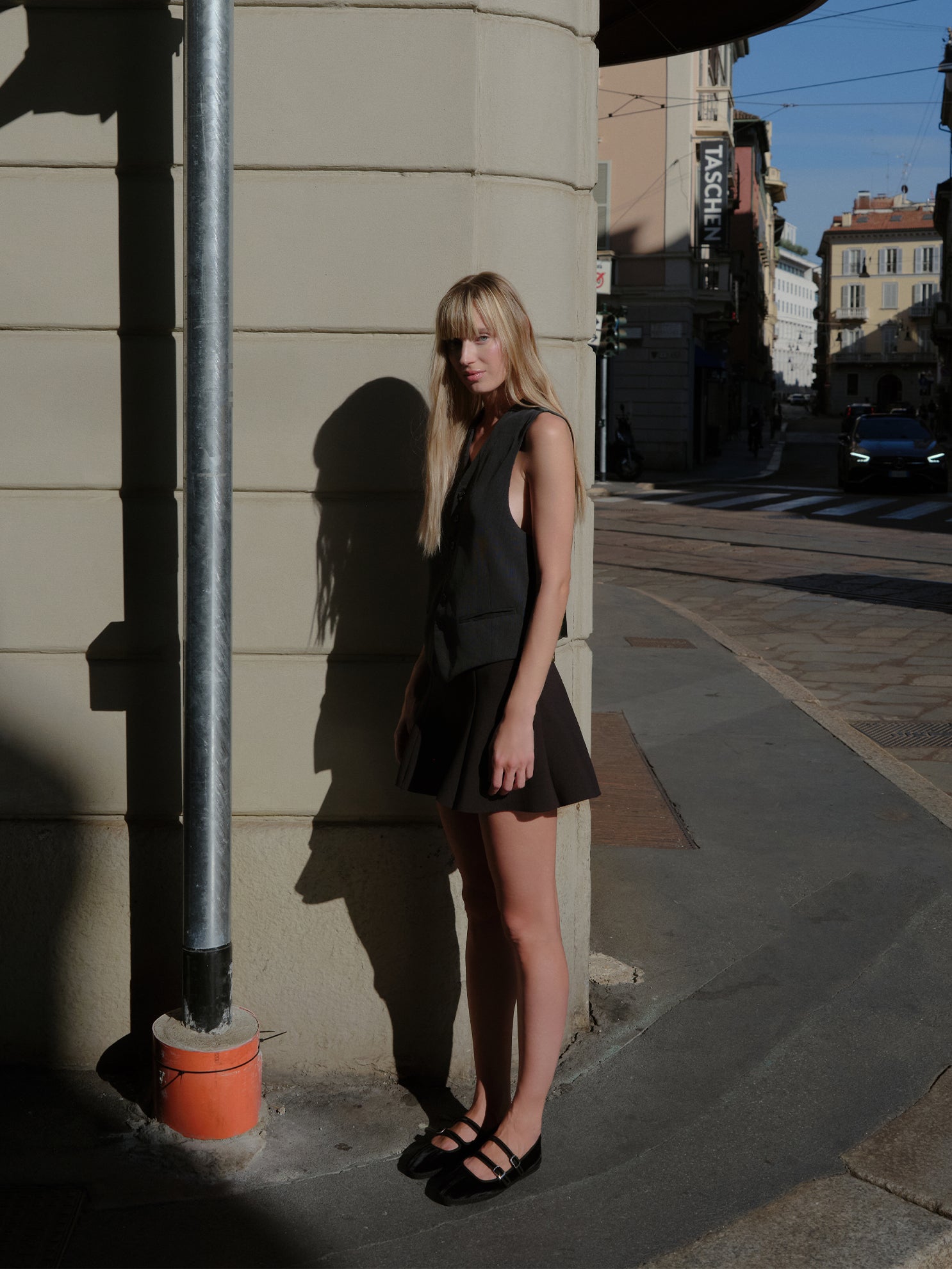 Black Double Mary Jane Friulane