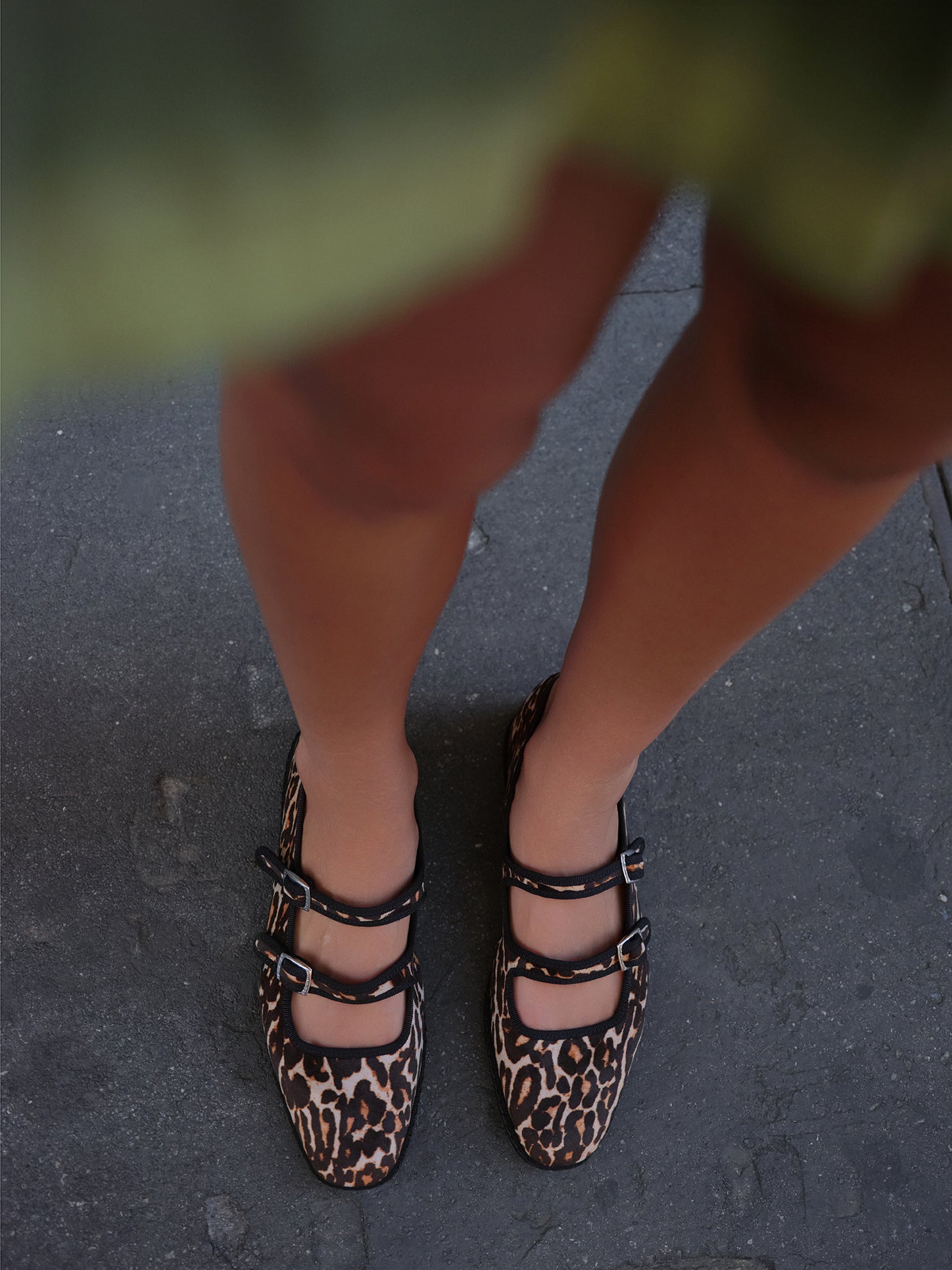 Tommi Leopard Double Mary Jane