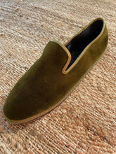 Load image into Gallery viewer, Mens Olive Green Friulane Shoes
