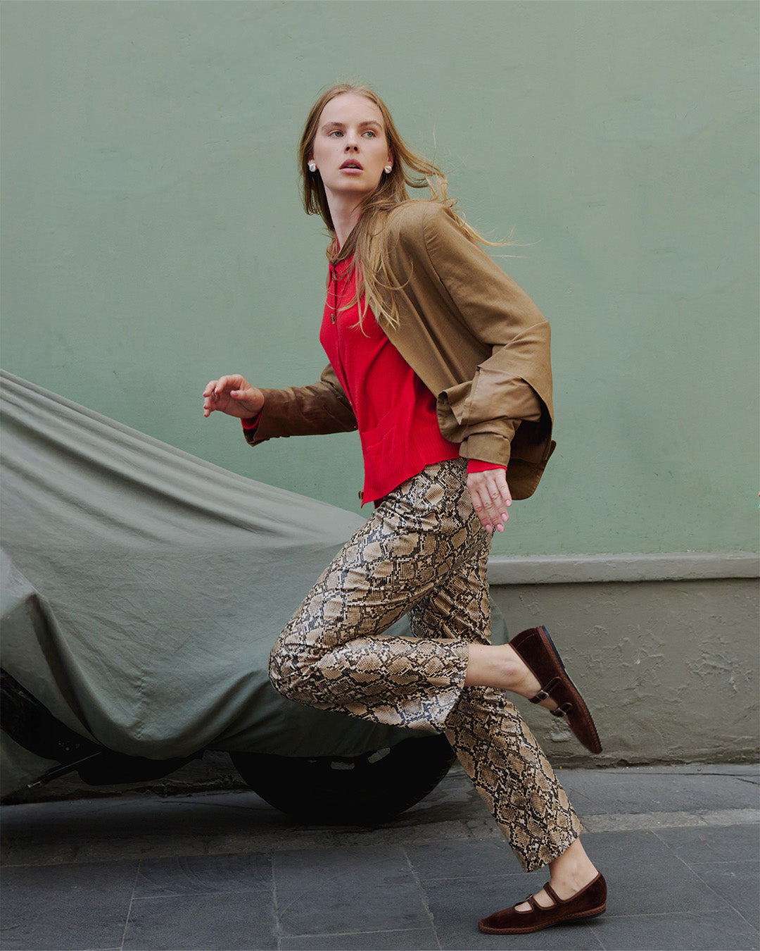 Chocolate Brown Double Mary Jane