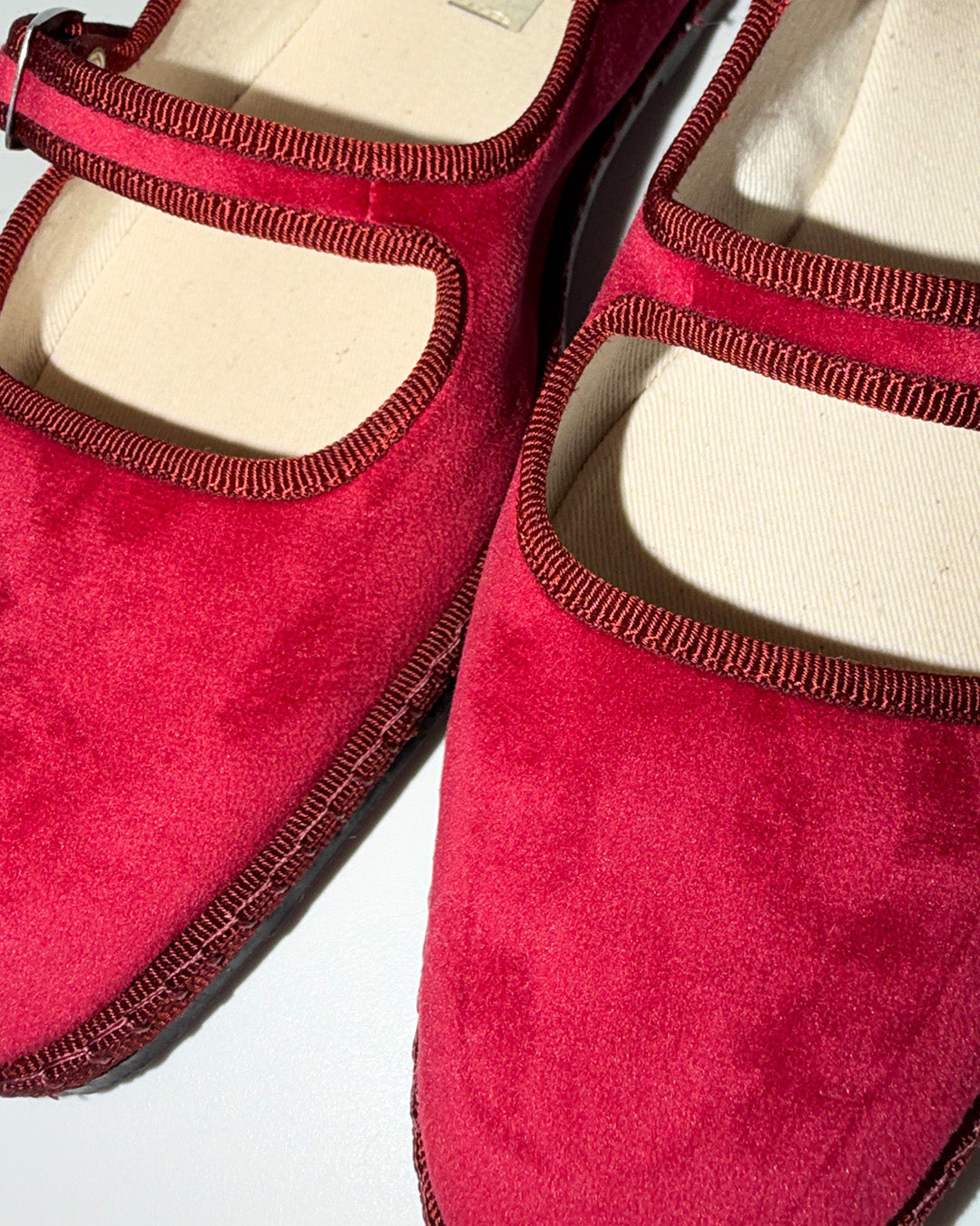 Raspberry Double Mary Jane Friulane