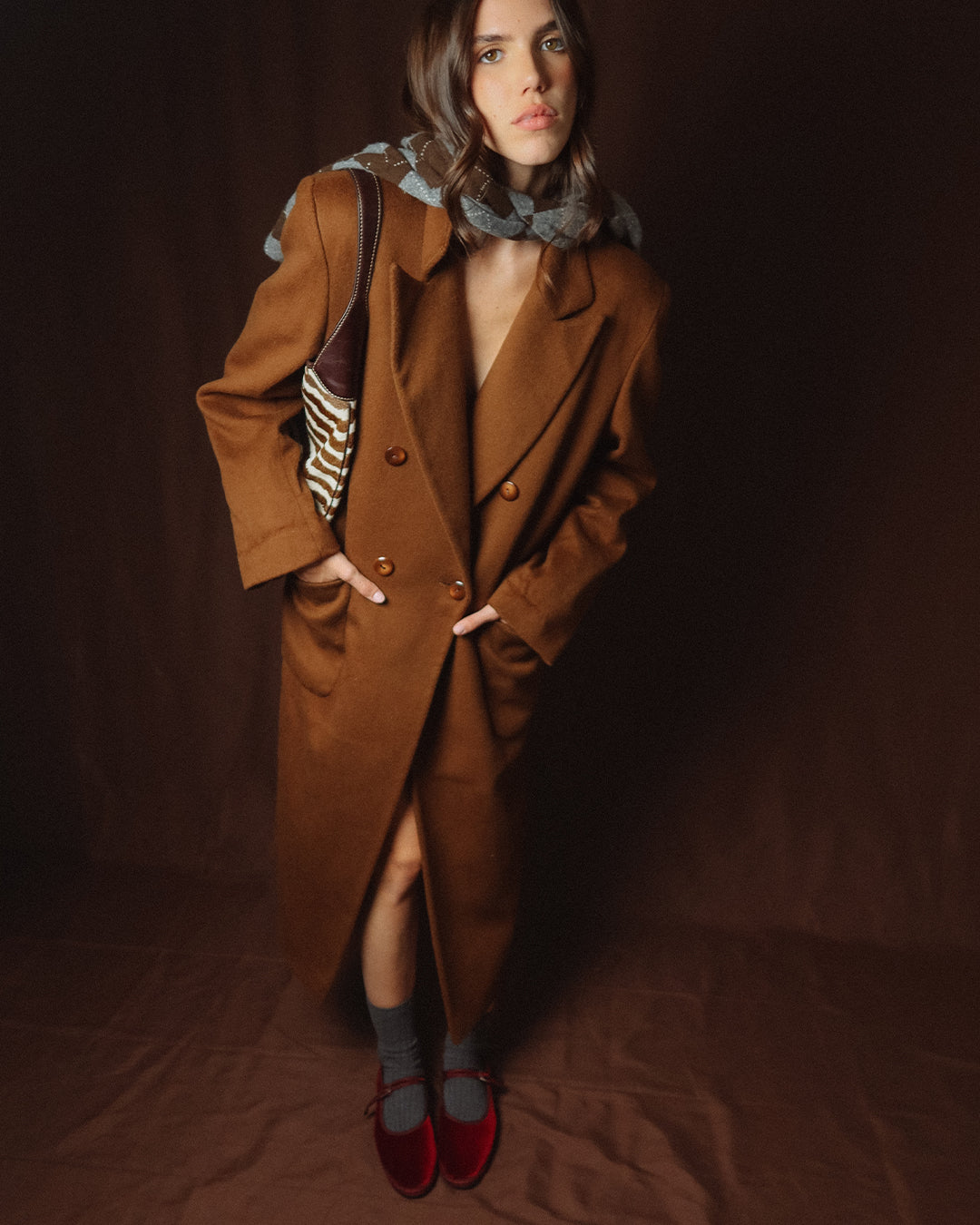 Burgundy Mary Jane Friulane