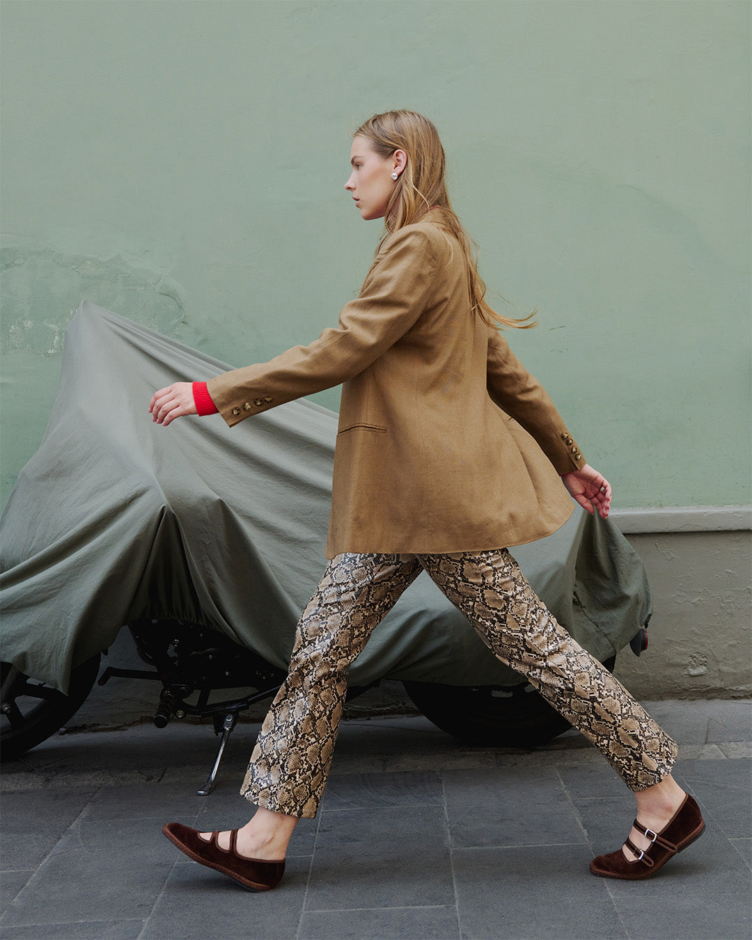 Chocolate Brown Double Mary Jane