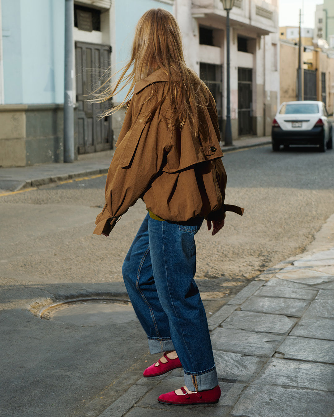 Raspberry Double Mary Jane Friulane