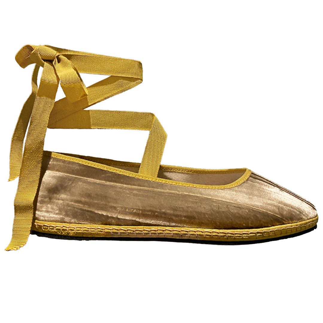 Golden Ribbon Ballet Flat Friulane