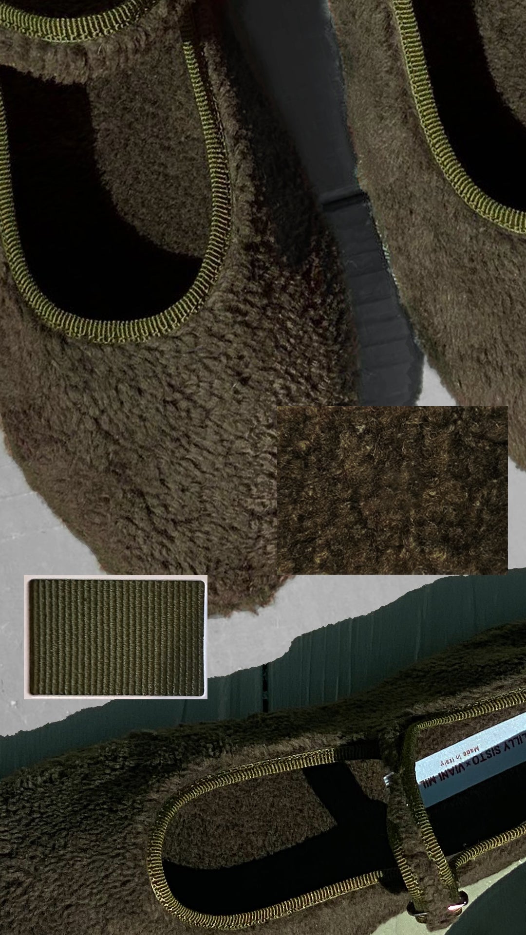 Lilly Sisto Jalapeño Shearling Mary Jane