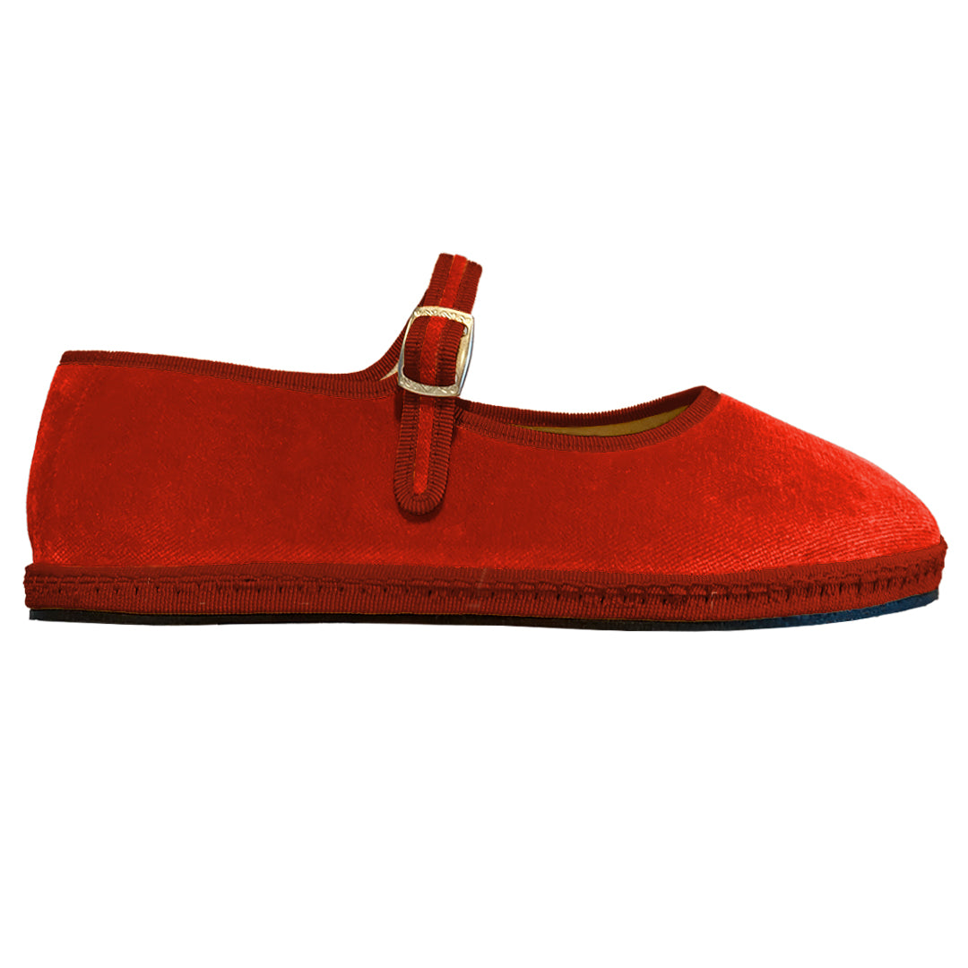 Poppy Red Mary Jane Friulane | Limited