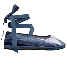 Lade das Bild in den Galerie-Viewer, Sky Blue Ribbon Ballet Flat Friulane
