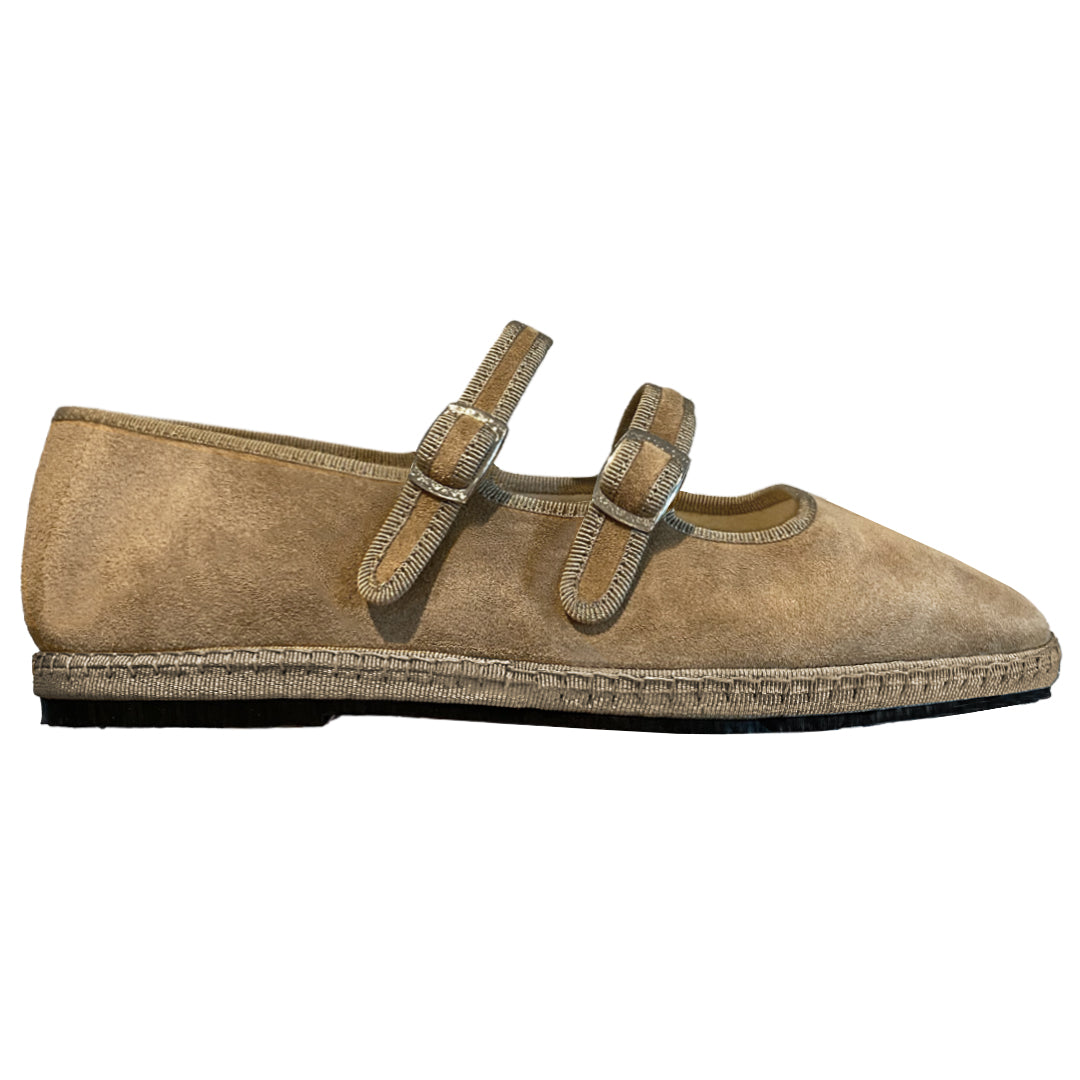 Antonia Suede Double Mary Jane