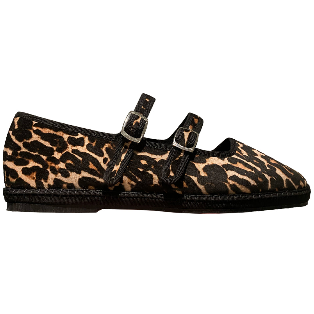 Tommi Leopard Double Mary Jane