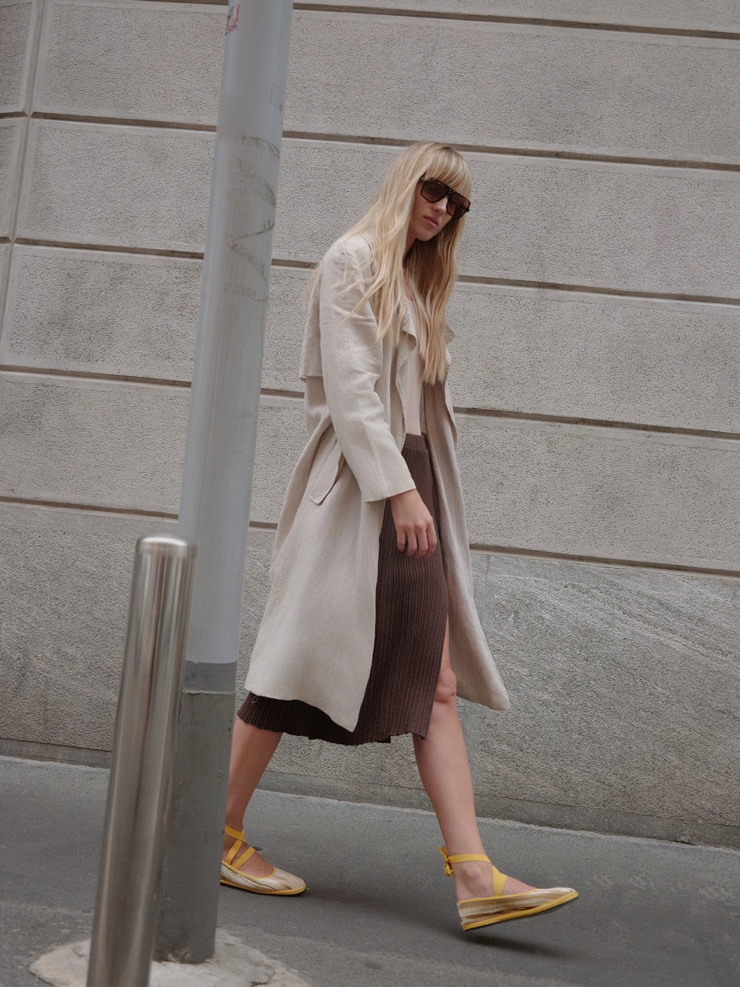 Golden Ribbon Ballet Flat Friulane