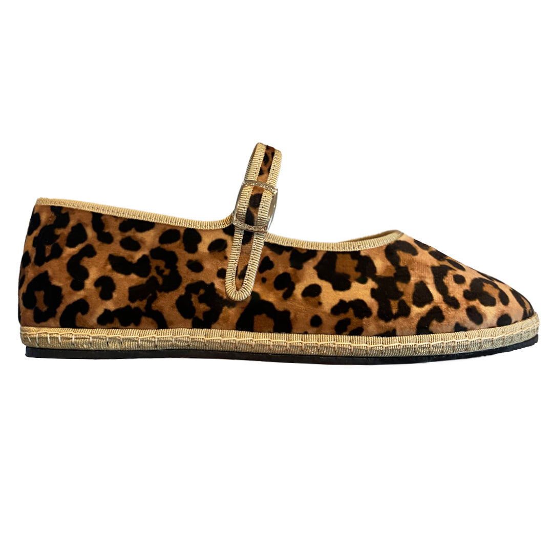 Clea Leopard Mary Jane Friulane